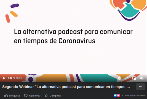 La alternativa podcast para comunicar en tiempos de coronavirus - Agosto 2020