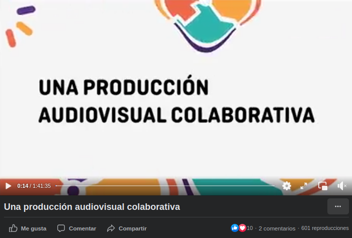 Una producción audiovisual colaborativa – Septiembre 2020