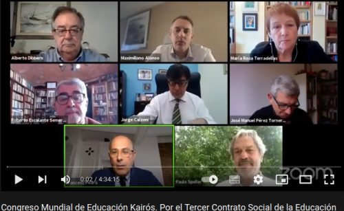 Congreso Mundial de Educación Kairós. Por el Tercer Contrato Social de la Educación - Noviembre 2020