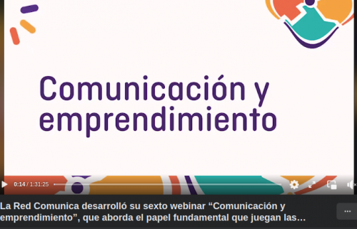 Comunicación y Emprendimiento  - Marzo 2021