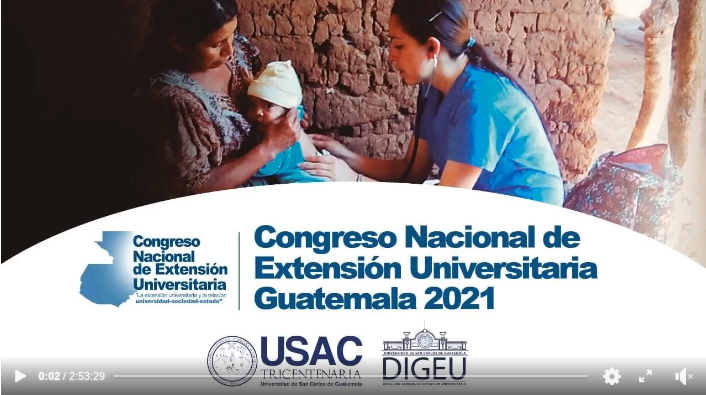 Congreso Nacional de Extensión Universitaria de Guatemala – Mayo 2021