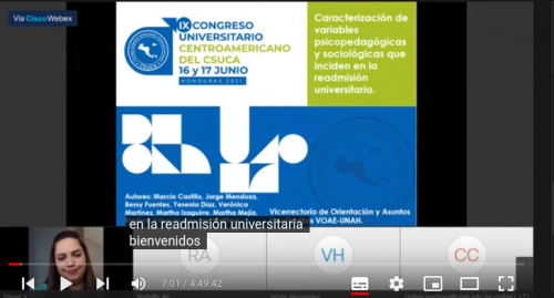 Segunda jornada de ponencias correspondiente a la Mesa 4: Vida estudiantil, equidad e inclusión - Junio 2021