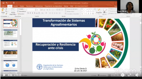 Sistemas de aprovisionamiento y transformación agroalimentaria de cultivos para la GIRD - Julio 2021