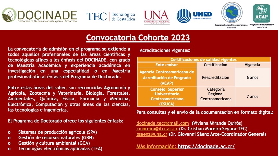 DOCINADE Cohorte 2023