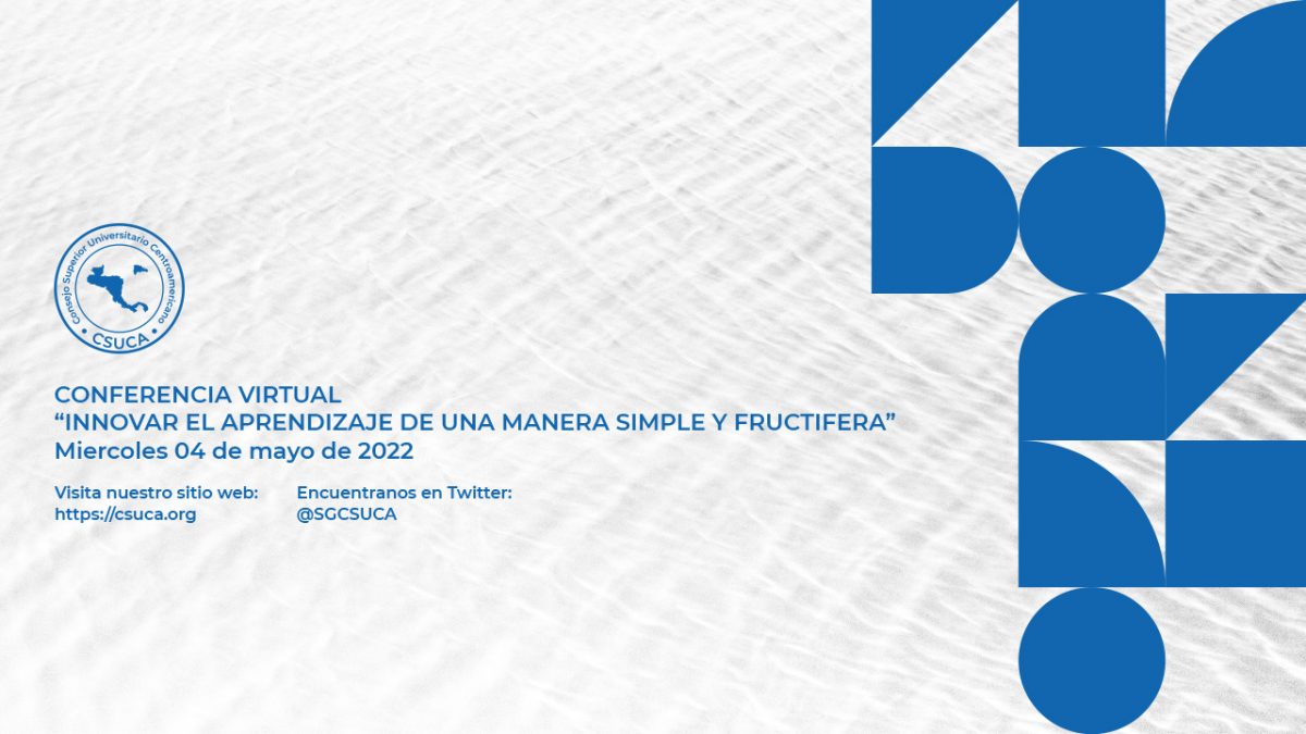 Conferencia virtual “Innovar el aprendizaje de una manera simple y fructífera”