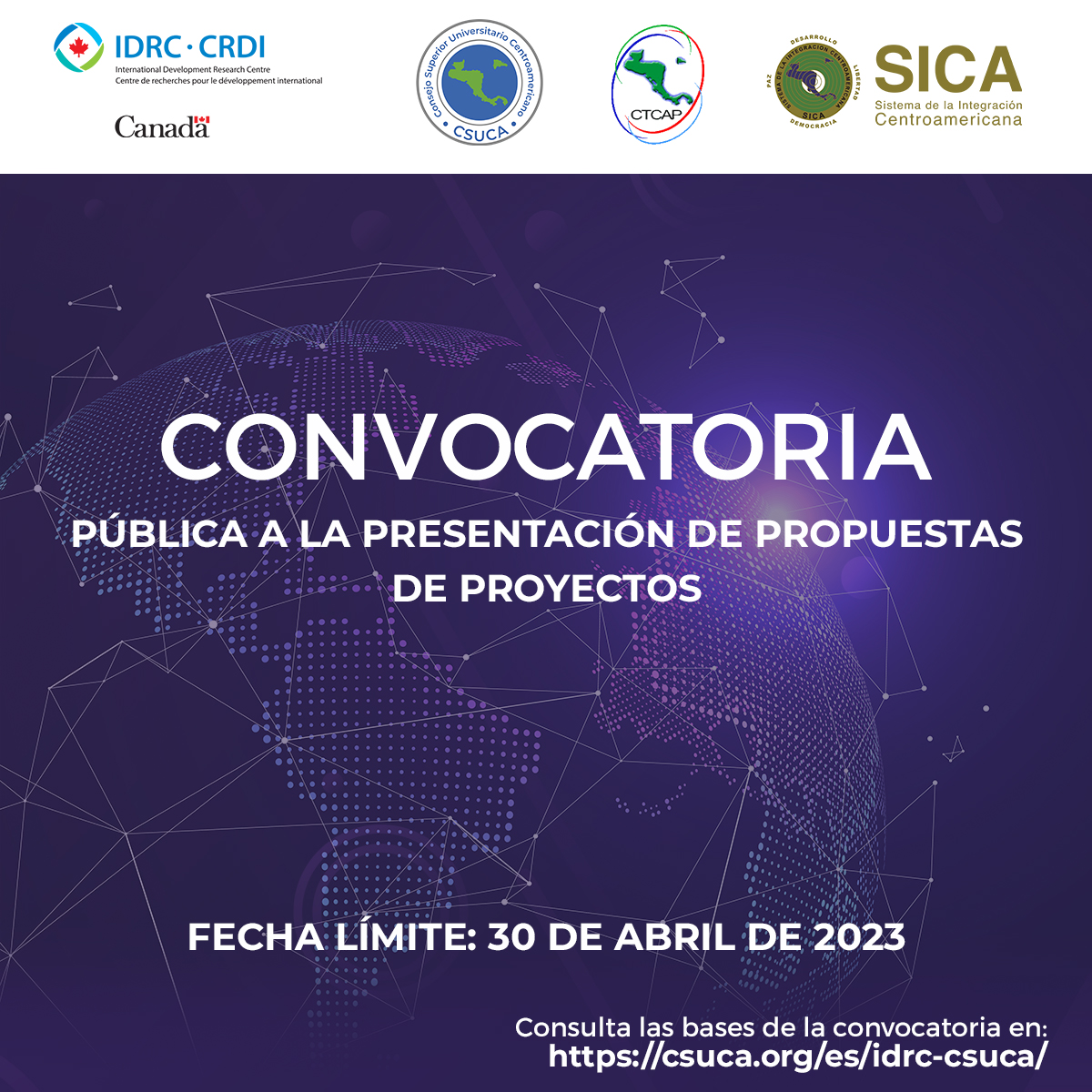 Convocatoria pública a la presentación de propuestas para el proyecto “Fortaleciendo sistemas inclusivos de ciencia e innovación en América Latina a través de una red de investigación colaborativa”
